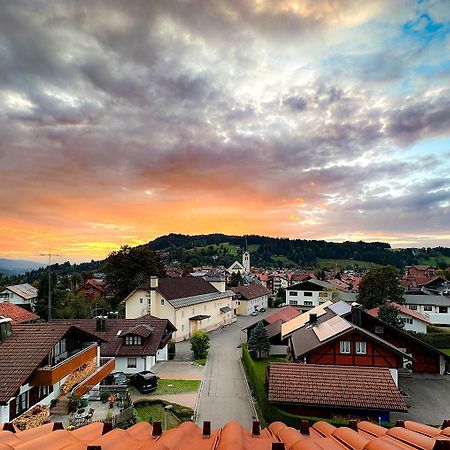 Giebelblick-D Leilighet Oberstaufen Eksteriør bilde